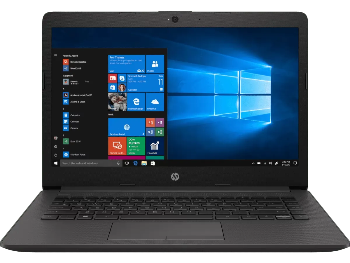 PORTÁTIL HP 240 G7 14" CORE I5-1035G1 8GB DDR4 256GB SDD PLATEADO CENIZA OSCURO REMANUFACTURADO